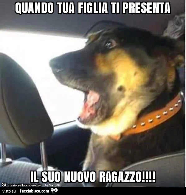 Quando tua figlia ti presenta il suo nuovo ragazzo