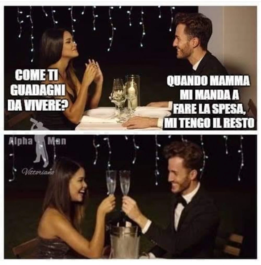Come ti guadagni da vivere? Quando mamma mi manda a fare la spesa mi tengo il resto