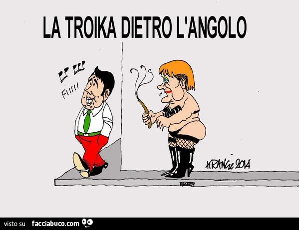 La Troika dietro l'angolo