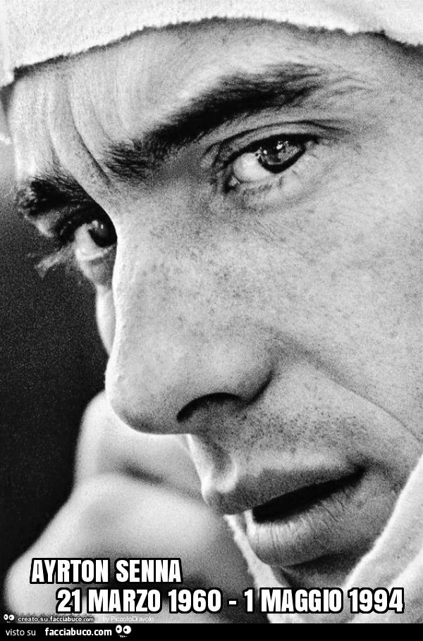 Ayrton senna 21 marzo 1960 - 1 maggio 1994