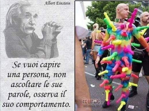 Se vuoi capire una persona non ascoltare le sue parole osserva il suo comportamento