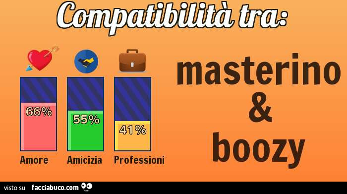 Compatibilità tra masterino e boozy
