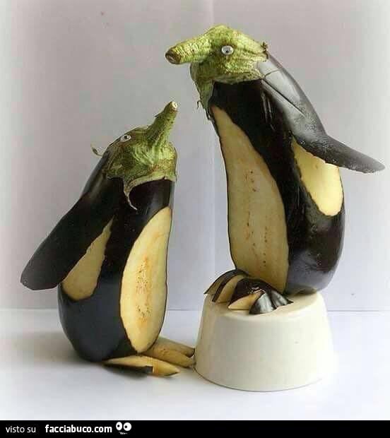 Melanzane pinguini