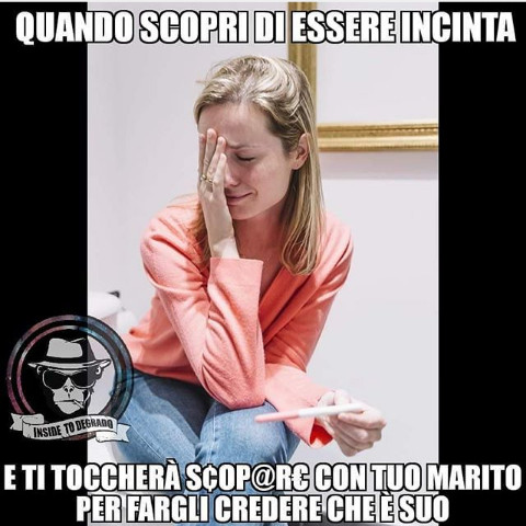 Quando scopri di essere incinta e ti toccherà scopare tuo marito