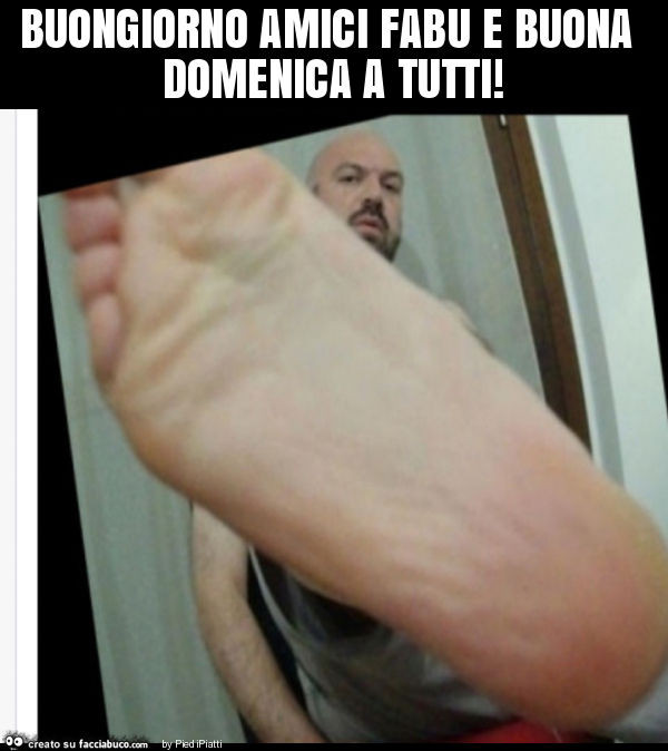 Buongiorno amici fabu e buona domenica a tutti