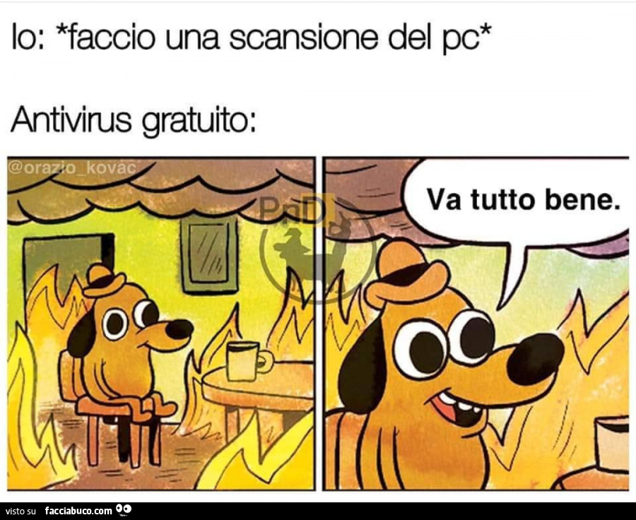 Fare una scansione del pc