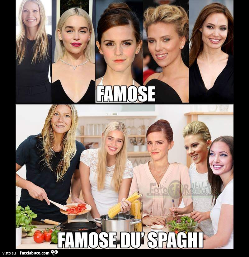 Famose. Famose du spaghi