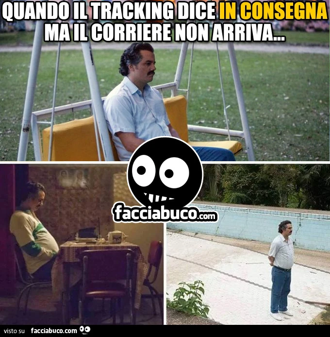 Quando il tracking dice in consegna ma il corriere non arriva