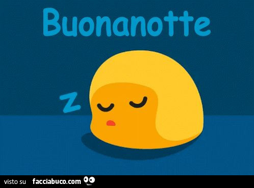 Buonanotte zzz