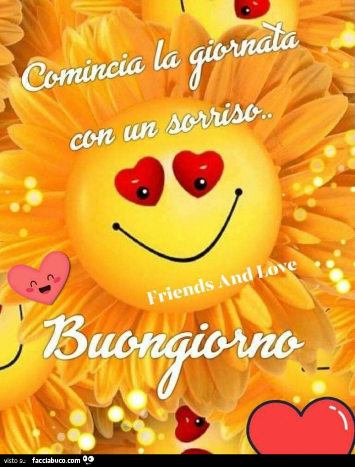 Comincia La Giornata Con Un Sorriso Buongiorno Facciabuco Com