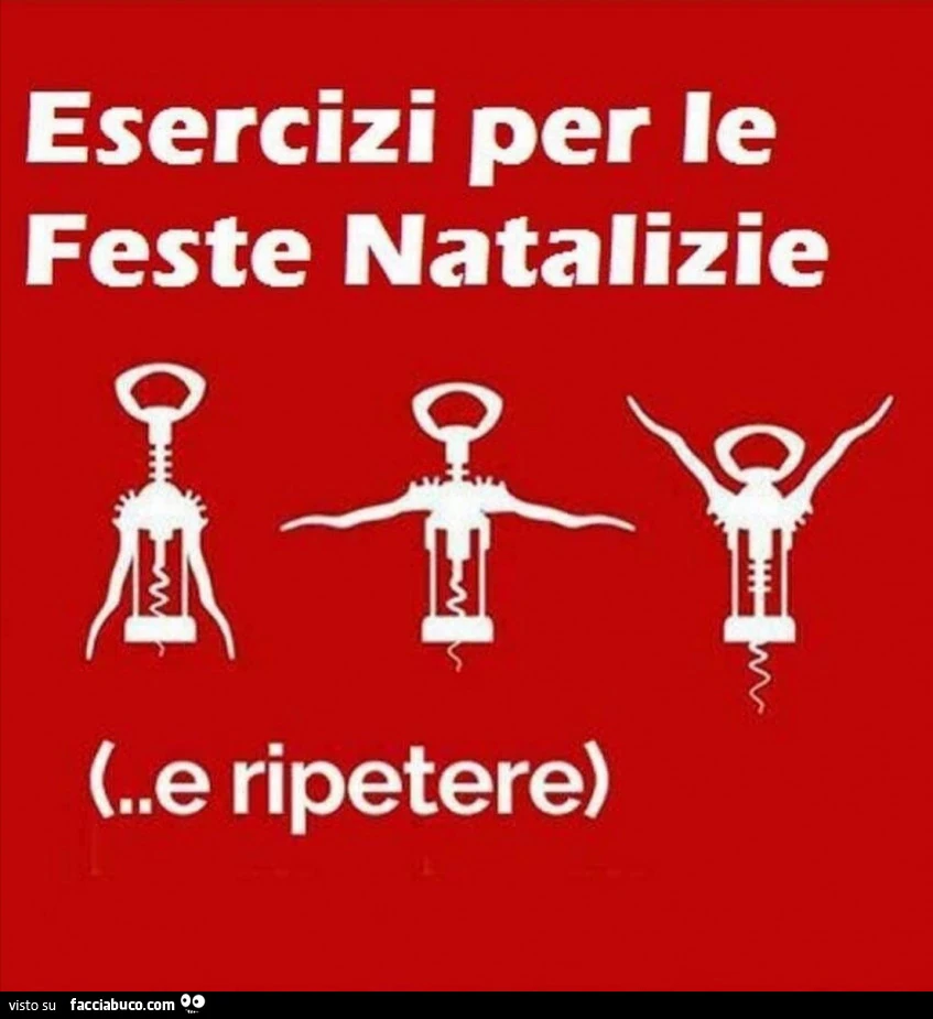 Esercizi per le feste natalizie (. E ripetere)