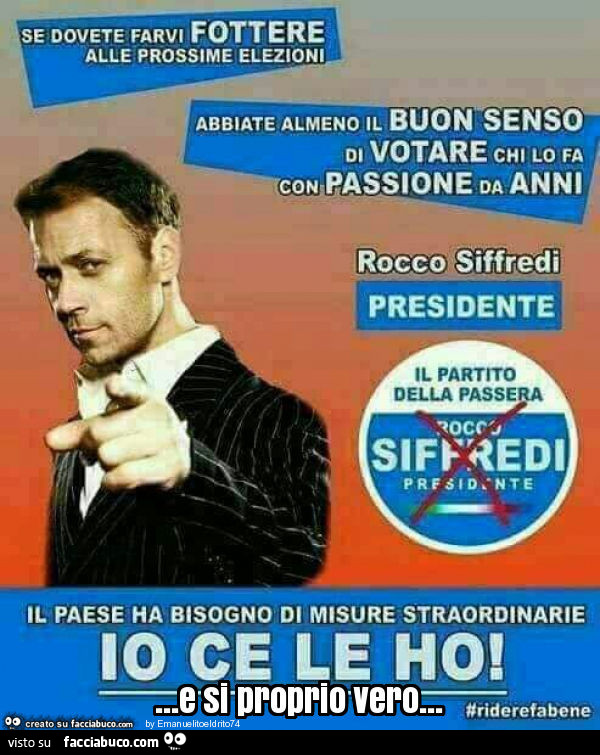 Vota Rocco Siffredi E si proprio vero