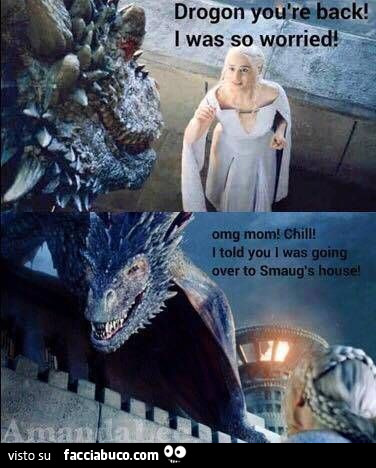 Drogon you are back! I was so worried