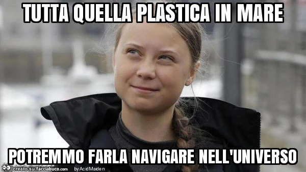 Tutta quella plastica in mare potremmo farla navigare nell'universo