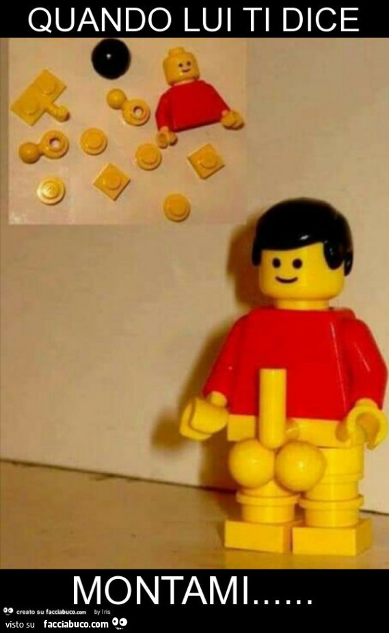 Quando lui ti dice montami