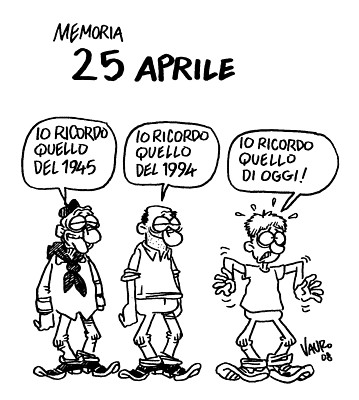Memoria 25 Aprile by Vauro