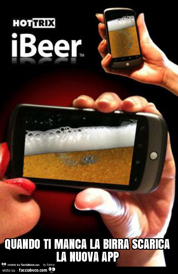 Quando ti manca la birra scarica la nuova app